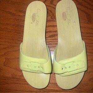 DR SCHOLL women shoes Iconic Pescura Natalie clogs F29847 1067 SIZE 10